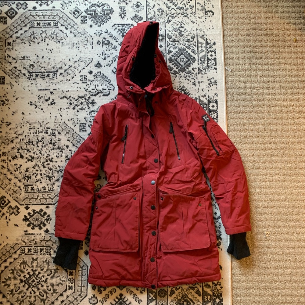 BCBG Womens Parka
